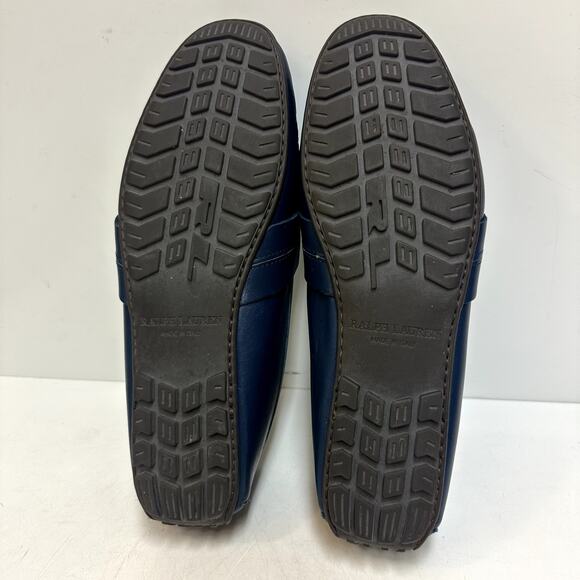 EUC Ralph Lauren Purple Label Hayward Driver Penny Loafers Made in Italy 10 D